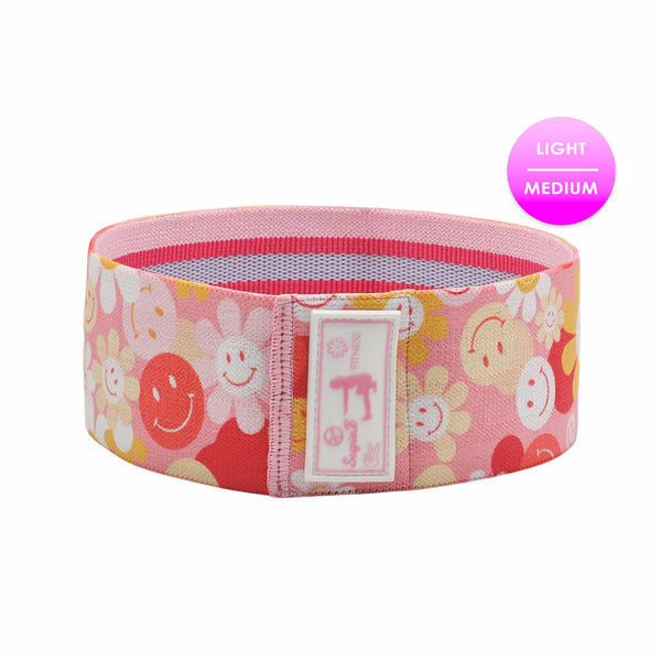 PINK BE HAPPY GLUTE BAND