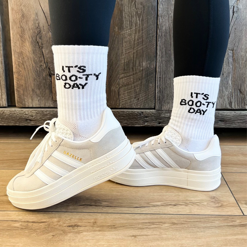 BOOOOTY SOCK WHITE
