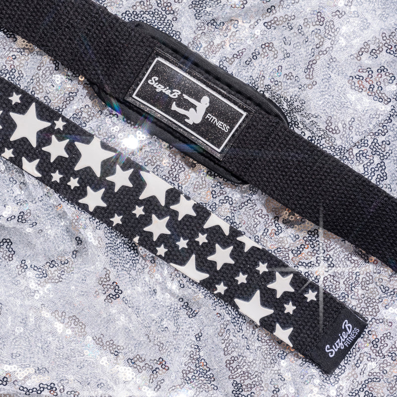 BLACK STAR LIFTING STRAPS