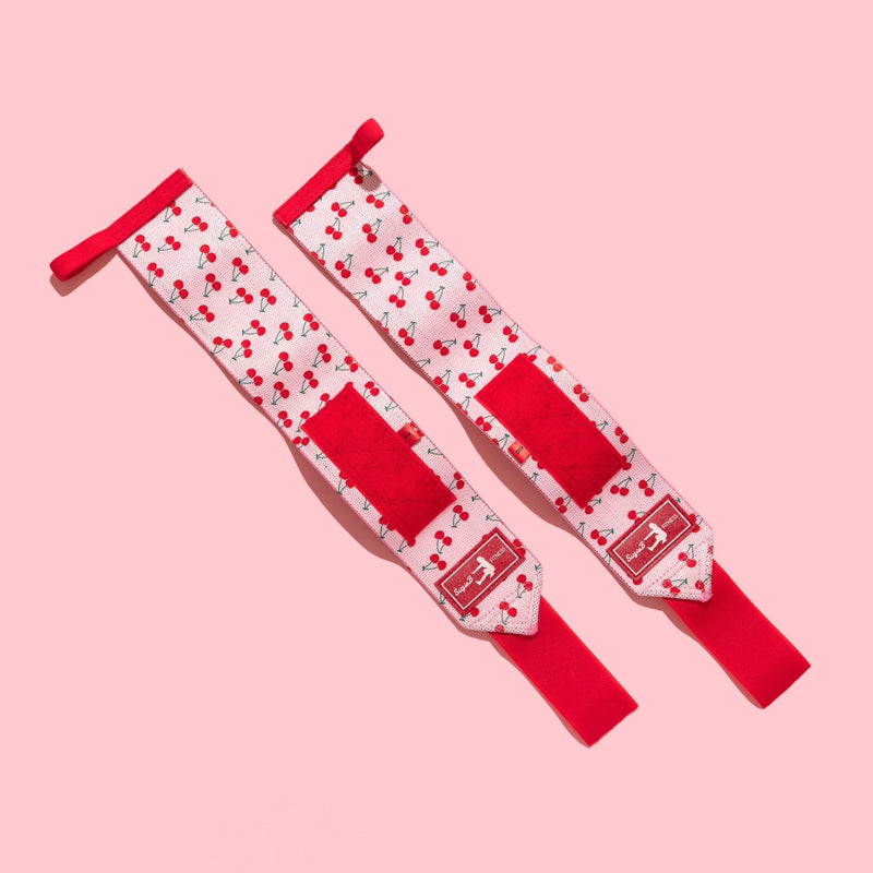 Cherry Wrist Wraps