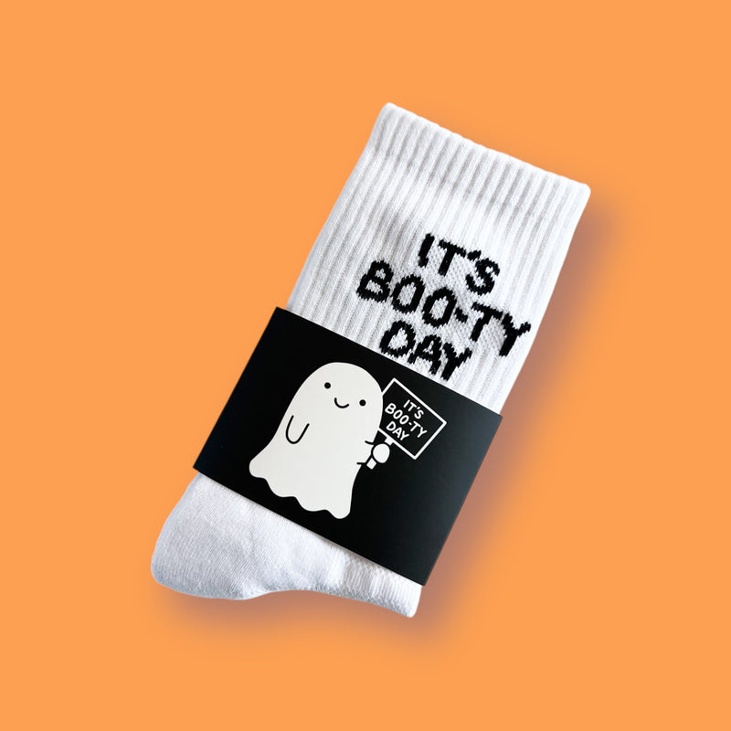 BOOOOTY SOCK WHITE