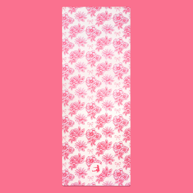 Pink Floral GYM MAT