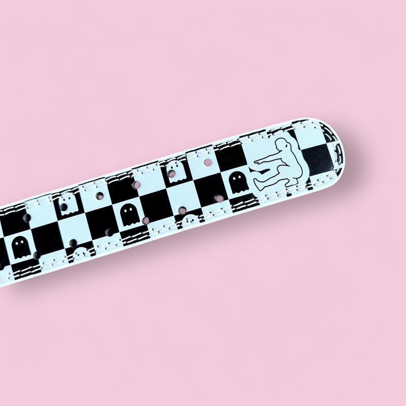 CHECKERED GHOST LIFTING BELT