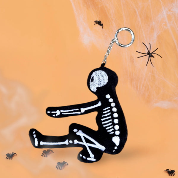Skeleton Pistol Squat Keychain