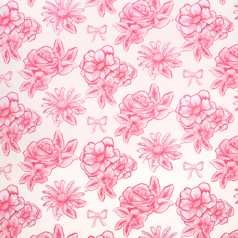 Pink Floral GYM MAT