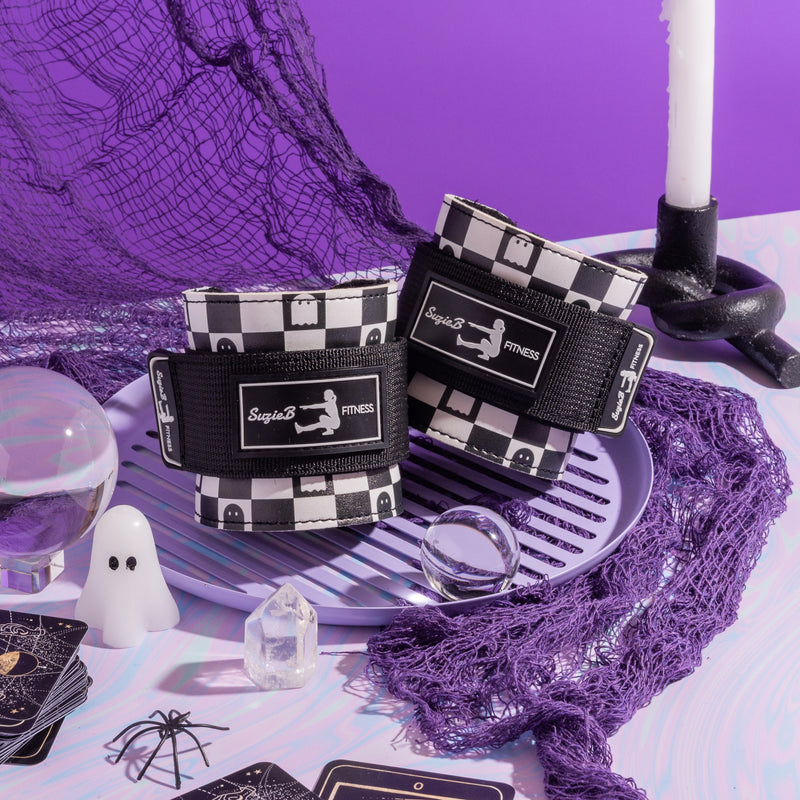 CHECKERED GHOST ANKLE STRAPS