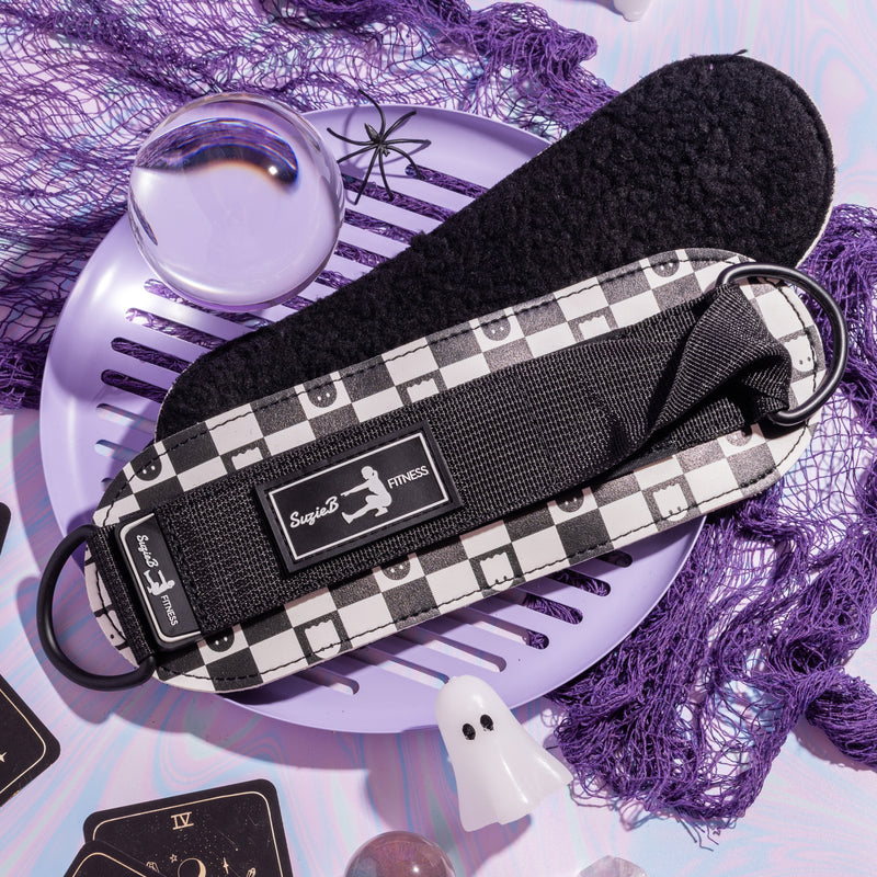 CHECKERED GHOST ANKLE STRAPS