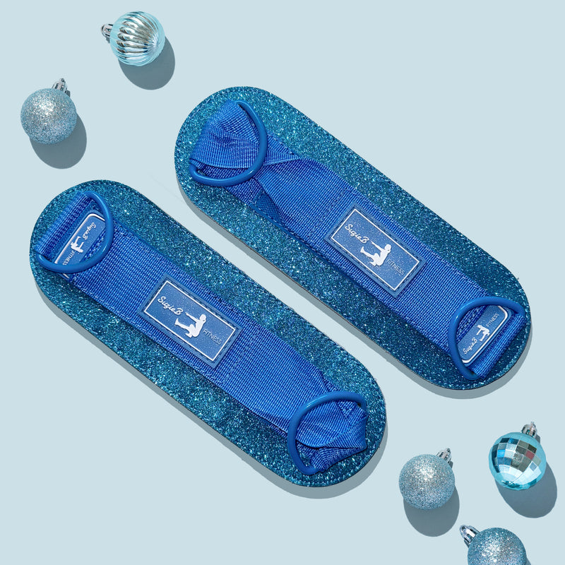 BLUE SPARKLE ANKLE STRAP