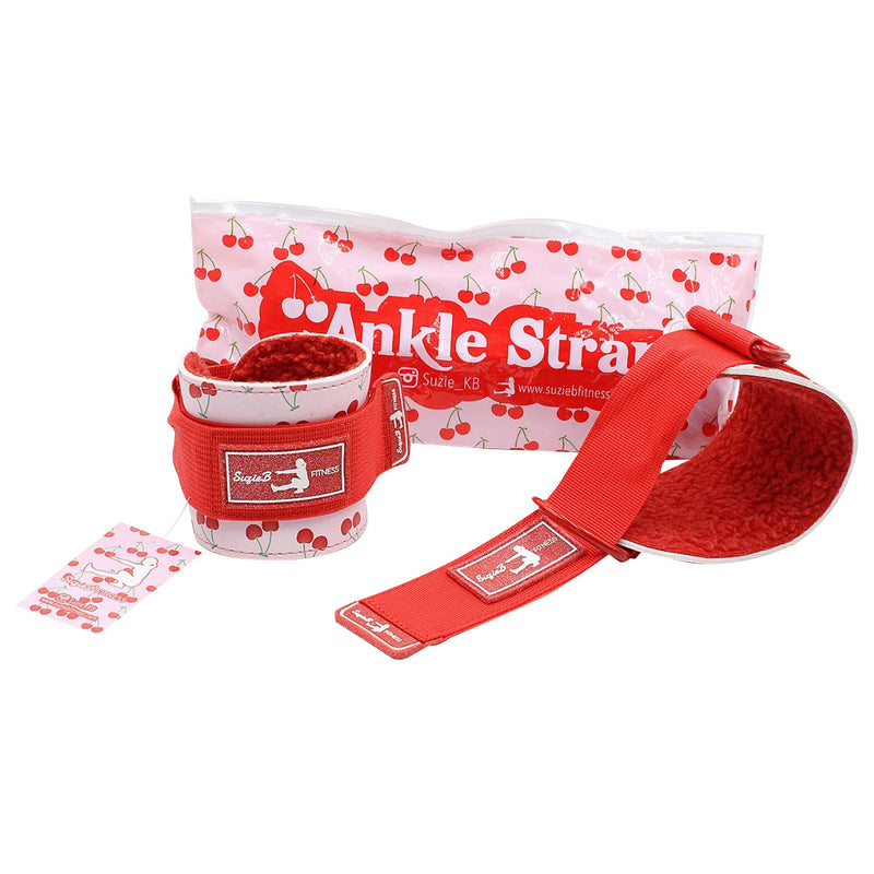 CHERRY ANKLE STRAPS