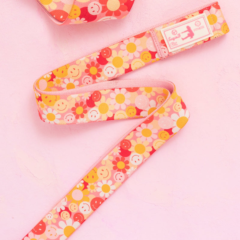 PINK BE HAPPY LONG BAND