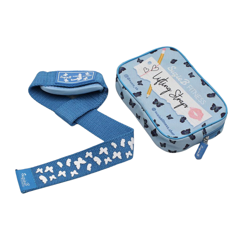 PRE - ORDER BLUE BUTTERFLY LIFTING STRAPS