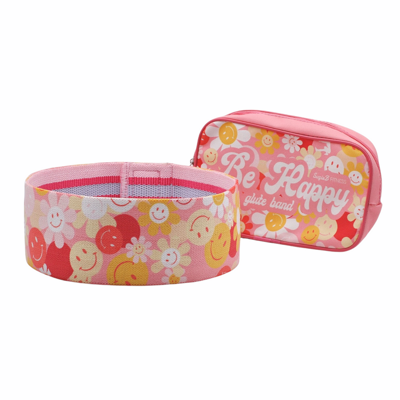 PINK BE HAPPY GLUTE BAND